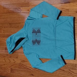 Girls hooded under armour sweatshirt